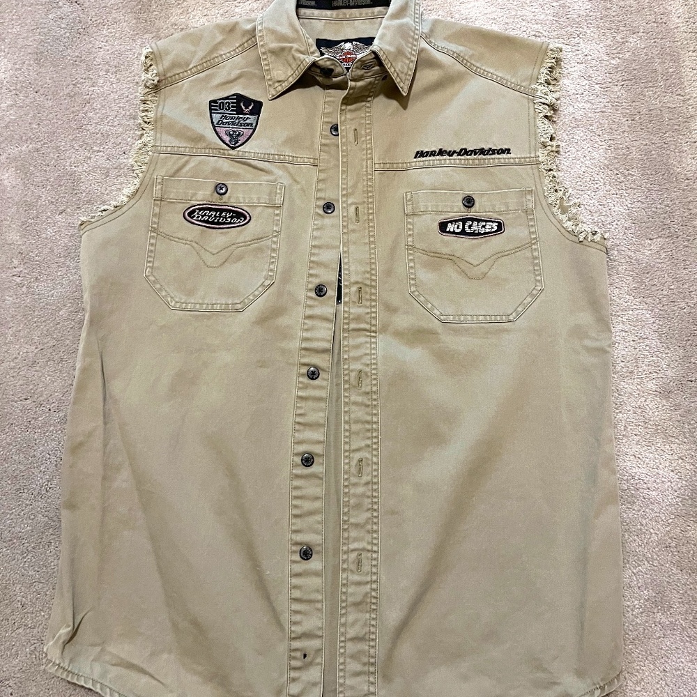 Harley-Davidson Wife Beater Shirt - Men's Med